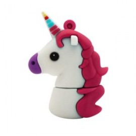 BR-ME-19043233 / 190432-33 MEMORIA USB 32GB UNICORNIO ROSA