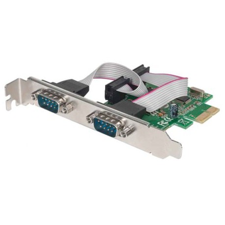 IC-CO-152082 / 152082 Tarjeta serial Intellinet db9 PCI express2 puertos