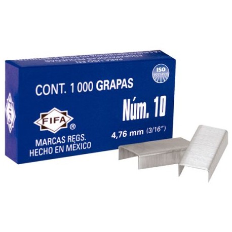 PIL-GRA-P0018 / P0018 GRAPA FIFA NO.10 PARA 12 HOJAS