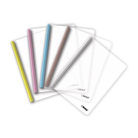 MAE-FOL-FTC / FTC-10 Fólder transparente c/costilla carta