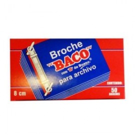 BAC-BRO-B082 / BB002 BROCHE BACO 8CM ECONOMICO