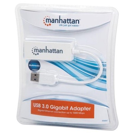 IC-CO-506847 / 506847 Tarjeta de red Manhattan gb USB v3.0.