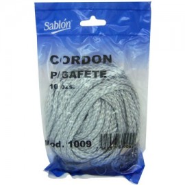 AZO-GAF-1009 / 306.1009 CORDON PARA GAFETE BOLSA C/10 GRIS