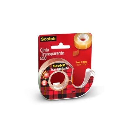 P3M-ADS-55012XD / MC900170234 CINTA 550 TRANSP SCOTCH 3M 12X30