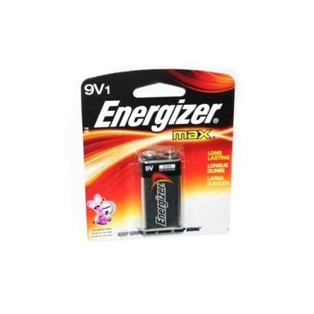 ENE-PIL-522BP1 / PIENEMAX9V PILA ALCALINA MAX 9VOLTS ENERGIZER