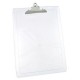 MAE-TAB-M1333 / M-133.3 TABLA PLÁSTICA CARTA/OFICIO TRANSPARENTE