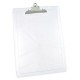 MAE-TAB-M1333 / M-133.3 TABLA PLÁSTICA CARTA/OFICIO TRANSPARENTE