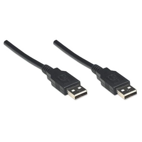 IC-CO-306089 / 306089 Cable Manhattan USB v2.0 a-a 1.8m negro