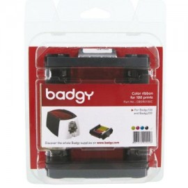 BAD-CON-R0100C / CBGR0100C Ribbon Color YMCKO para 100 Impresiones