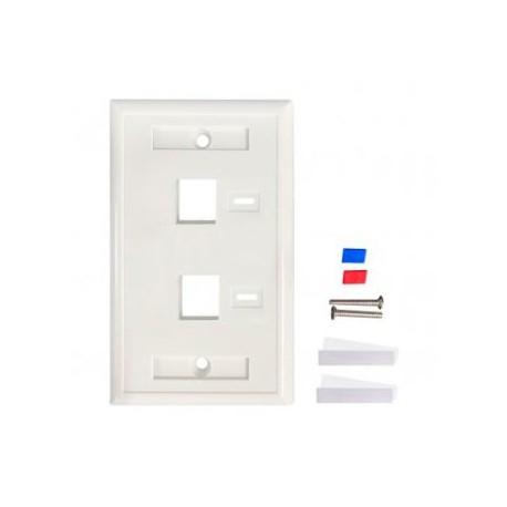 IC-CO-772396 / 772396 LM-Tapa Intellinet (faceplate) blanco 2