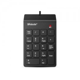 BR-ACC-963234 / 963234 Teclado USB Brobotix numerico negro