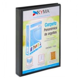 KYM-CAR-100NGO / CPKCBHO-100-NGR CARPETA KYMA 1 PULG EN O NEGRA 1 PZA