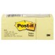 P3M-PST-653LIC / 70016043666 NOTAS POST-IT AMARILLAS 1.5X2 PULG