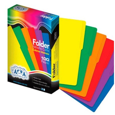 APS-FOL-L85 / L85-P Folder morado intenso APSA tamaño carta