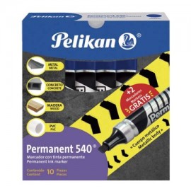 PEL-MAR-026009 / 30260009 Marcador permanente Pelikan 540 azul caja con 10 piezas