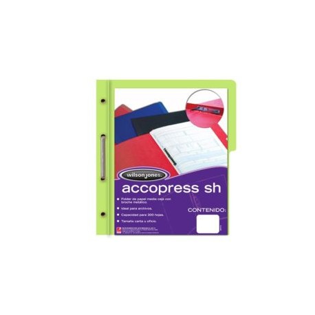 ACO-FOL-P4558 / P4558 FOLDER ACCOPRESS CARTA SH