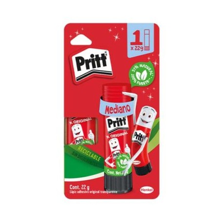 HEN-PEG-2780666 / 2780666 Lápiz adhesivo Pritt en barra de 22 gr blíster con 1 pieza
