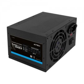 ACT-ACC-938143 / AC-938143 Fuente de poder Acteck ATX de 500W color negro