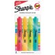 BER-MAR-65090 / 2165090 Resaltador Sharpie  Tank caja con 4 piez
