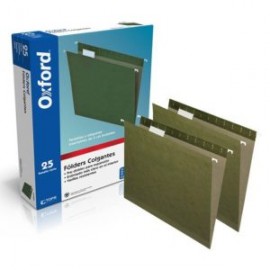 ESS-FOL-91525 / 91525X FOLDER COLGANTE OXFORD CARTA VERDE