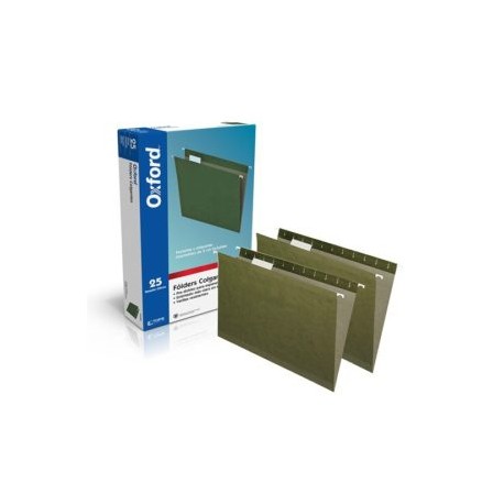 ESS-FOL-91535 / 91535X FOLDER COLGANTE OXFORD OFICIO VERDE