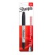 BER-MAR-812770 / 1825089 Marcador doble punta Sharpie negro tarjeta 1 pieza