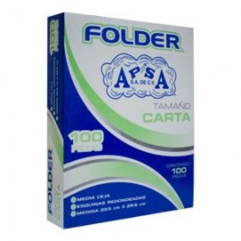 APS-FOL-L10 / L10FC FOLDER CREMA TAMAÑO CARTA