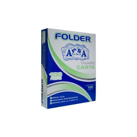 APS-FOL-L10 / L10FC FOLDER CREMA TAMAÑO CARTA