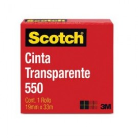 P3M-ADS-55019X3 / 70071085891 CINTA 550 TRANSP SCOTCH 3M 19X33