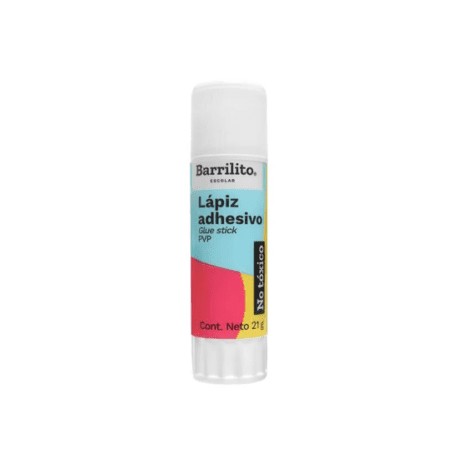 BAR-PEG-21GCH / 21GCH Lápiz adhesivo 21 g Barrilito color blanco