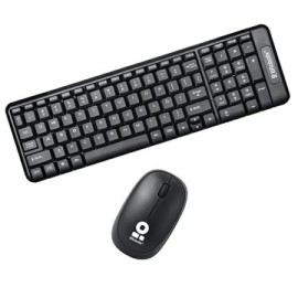 BR-ACC-6000618 / 6000618 Kit Teclado y Mouse Brobotix inalámbrico negro