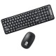 BR-ACC-6000618 / 6000618 Kit Teclado y Mouse Brobotix inalámbrico negro