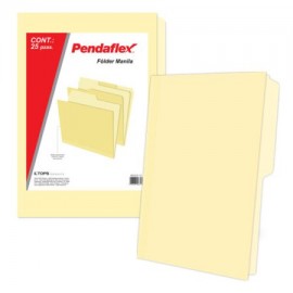 ESS-FOL-M1025 / M1025 1/2 Folder manila Pendaflex oficio color cre