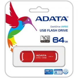 ME-ADA-64GV150R / AUV150-64G-RRD Memoria DasHDrive Uv150 64GB USB 3.0 rojo