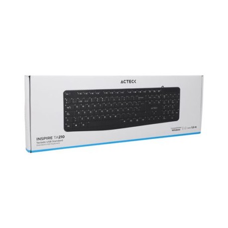 ACT-ACC-928946 / AC-928946 TECLADO ALAMBRICO USB INSPIRE TA210