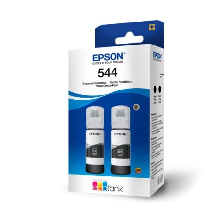 EPS-TIN-2PT5441 / T544120-2P KIT TINTAS EPSON T544 NEGRA 2 PZAS