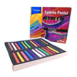 AZO-COL-DAD0501 / 309.DAD0501 Colores pastel seco Stafford colores surtidos caja con 24 pzas