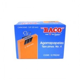 BAC-SUJ-AGPI4 / BR009 BROCHE TIPO PINZA NO.4