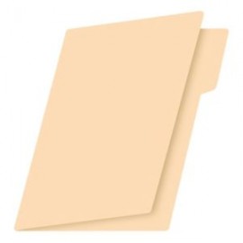 FTC-FOL-FCC01 / FCC-01 Folder tamaño carta crema c/100