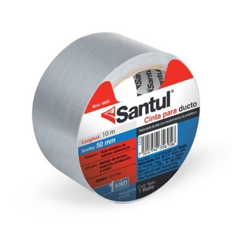 SAN-ADS-5695 / ST356956 Cinta adhesiva santul para ducto 10 m