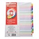 DIE-SEP-7605 / 7605 Separadores Dietrix tamaño carta de la aa la z pestañas de color