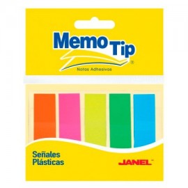 JAN-SEP-16795 / 6570516795 SEÑALES PLÁSTICAS MEMO TIP 5 COLORES