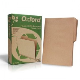 ESS-FOL-M756REC / M756 1/2 FOLDER OXFORD RECICLADO OFICIO C/100