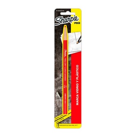 BER-MAR-11924R / M14000242169 MARCADOR DE CERA SHARPIE ROJO 1PZA