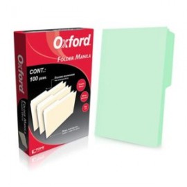 ESS-FOL-M751GRE / M751 FOLDER OXFORD OFICIO VERDE C/100