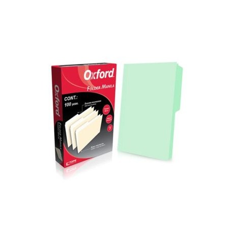 ESS-FOL-M751GRE / M751 FOLDER OXFORD OFICIO VERDE C/100