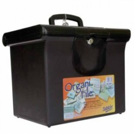 AZO-ORG-8985NE / 306.8985NE ARCHIVERO SABLON NEGRO TAMAÑO CARTA