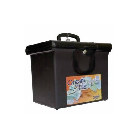 AZO-ORG-8985NE / 306.8985NE ARCHIVERO SABLON NEGRO TAMAÑO CARTA