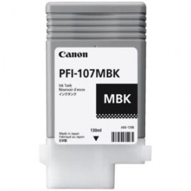 CAN-TIN-107MBK / 6704B001AA TANQUE DE TINTA NEGRO MATE PFI-107MBK