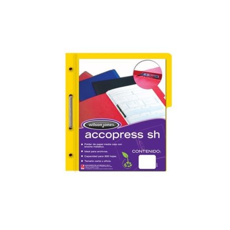 ACO-FOL-P4552 / P4552 FOLDER ACCOPRESS CARTA SH
